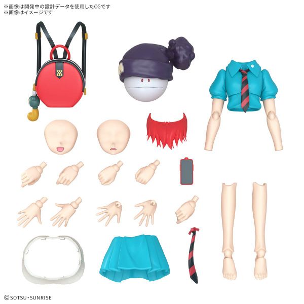 [Pre-order / Đặt trước] Figure-rise Standard - Gundam GQuuuuuuX - Amate Yuzuruha / Machu