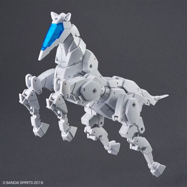 30MM 1/144 Extended Armament Vehicle - HORSE MECHA Ver - WHITE