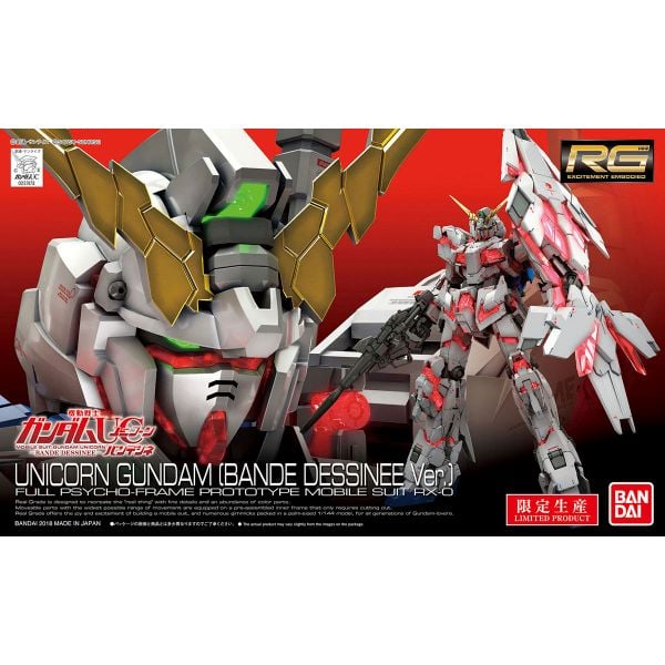 RG 1/144 Unicorn Gundam - Bande Dessinee Ver.