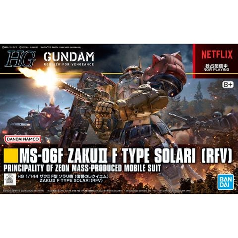 HG RFV 1/144 Zaku 2 F Type Solari's Machine - Gundam Requiem for Vengeance