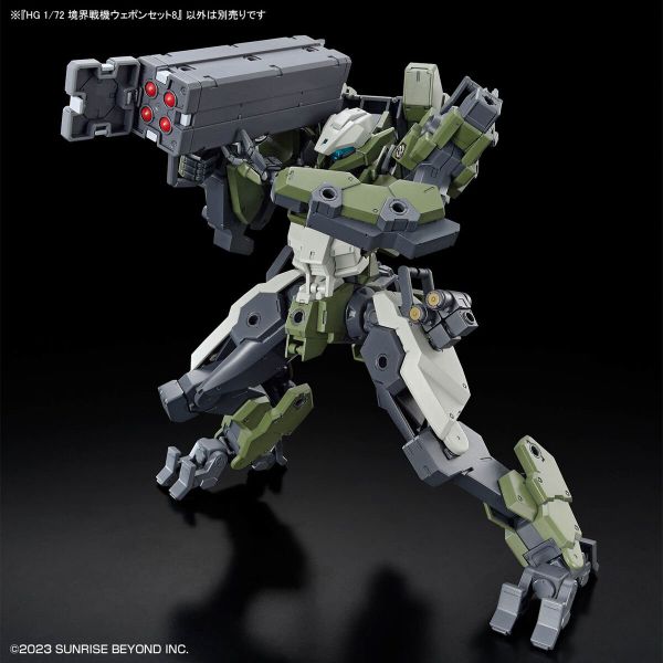 HG Kyoukai Senki 1/72 AMAIM Warrior at the Borderline Weapon Set 8