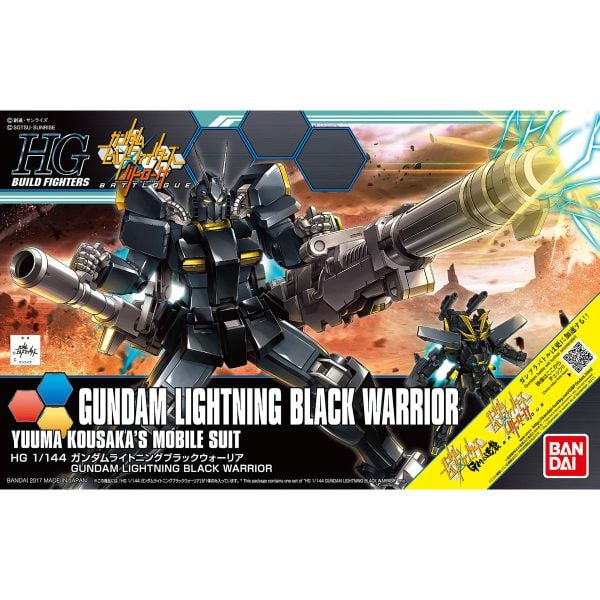 [Pre-order / Đặt trước] HGBF 1/144 GUNDAM LIGHTNING BLACK WARRIOR