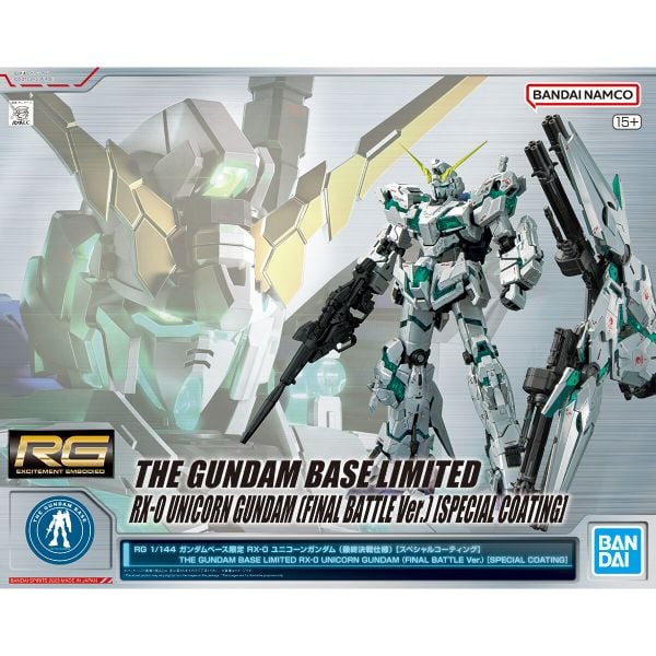 RG 1/144 Unicorn Gundam - Final Battle ver - Special Coating