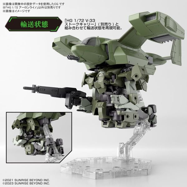 [Pre-order] - Trả hàng 2024 tháng 06 - HG 1/72 AARON RHINO - Giá Order: 490k
