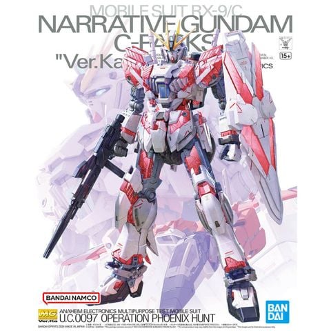 MG 1/100 NARRATIVE GUNDAM C PACKS Ver Ka