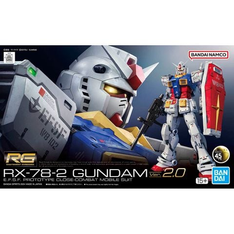 RG 1/144 RX-78-2 GUNDAM Ver. 2.0