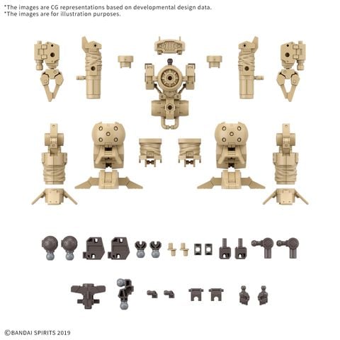 [Pre-order / Đặt trước] 30MM 1/144 Option Parts Set 18 - Arm Unit/Leg Unit 2