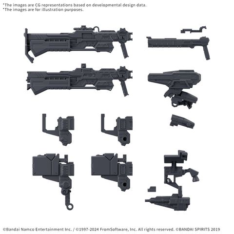 [Pre-order / Đặt trước] 30MM optional parts set ARMORED CORE 6 FIRES OF RUBICON WEAPON SET 03