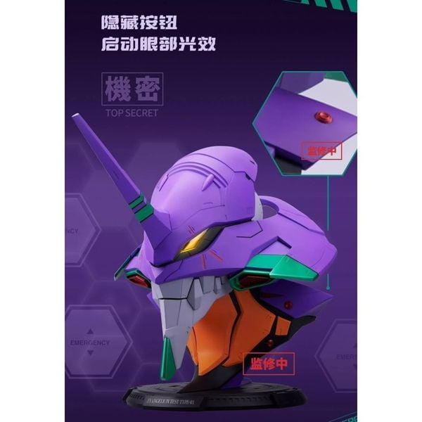 [Pre-order / Đặt trước] BANDAI NAMCO BN HEAD COLLECTION EVANGELION TEST TYPE-01 VER.