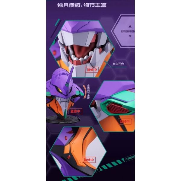 [Pre-order / Đặt trước] BANDAI NAMCO BN HEAD COLLECTION EVANGELION TEST TYPE-01 VER.