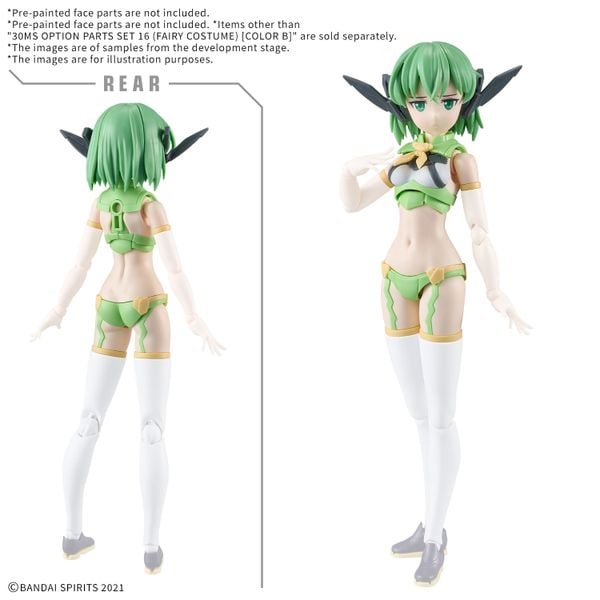 [Pre-order / Đặt trước] 30MS Option Parts Set 16 - Fairy Costume - Color B