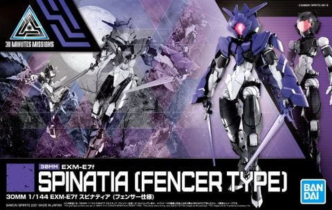 [Pre-order] - 2024 tháng 01 - 30MM 1/144 EXM-E7f SPINATIA - FENCER TYPE - Giá Order: 270k