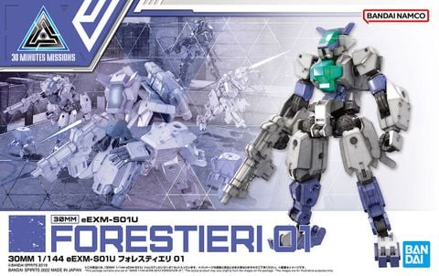 [Pre-order] - 2024 tháng 01 - 30MM 1/144 eEXM-S01U FORESTIERI 01 - Giá Order: 240k