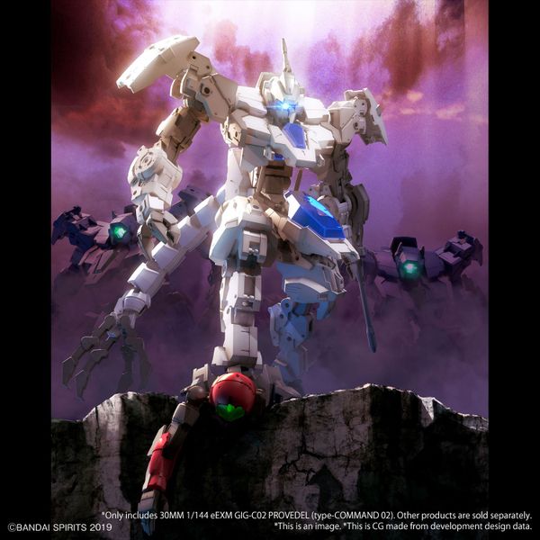 [Pre-order] - Trả hàng 2024 tháng 02 - 30MM 1/144 eEXM GIG-C02 Provedel - Type Command 02 - Giá Order: 795k