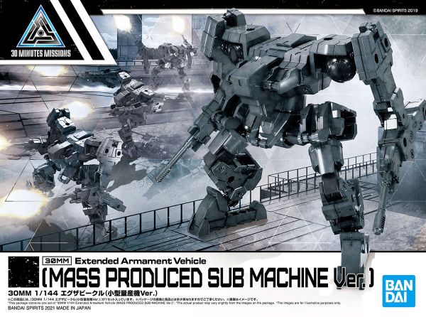 [Pre-order] - 2024 tháng 01 - 30MM 1/144 Extended Armament Vehicle - MASS PRODUCED SUB MACHINE Ver. - Giá Order: 170k