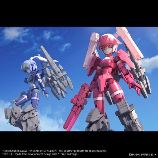 30MM 1/144 EXM-H15B Acerby - Type B