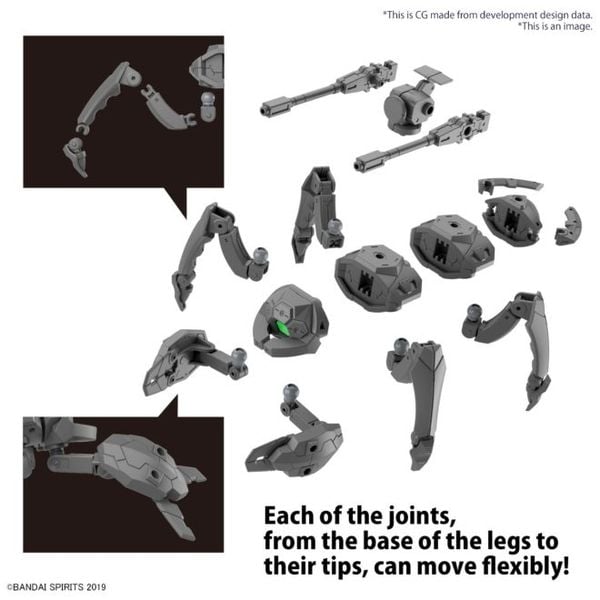 30MM 1/144 Extended Armament Vehicle - Multiple Legs Mecha Ver