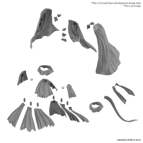 [Pre-order] - 2024 tháng 01 - 30MM 1/144 Option Parts Set 14 - Multi Cloth - Giá Order: 210k