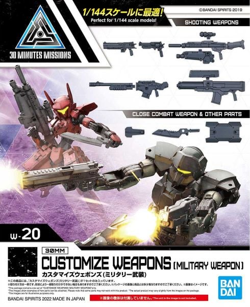 30MM Phụ kiện Customize Weapons - Military Weapon