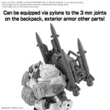[Pre-order / Đặt trước] 30MM 1/144 Option parts set 21 - Multi Missile 1