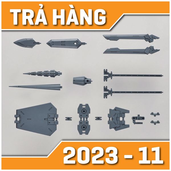 Trả hàng PO - 30MM 1/144 OPTION PARTS SET 3 - 2023 11
