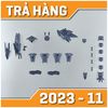Trả hàng PO - 30MM 1/144 OPTION PARTS SET 4 - SENGOKU ARMOR - 2023 11