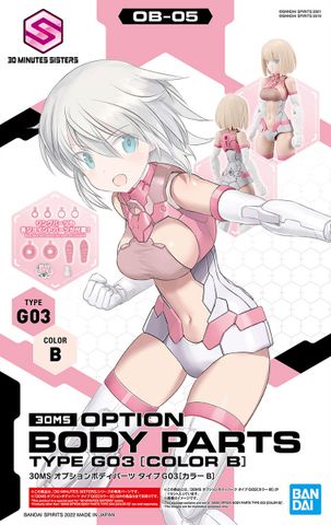 [Pre-order] - 2024 tháng 01 - 30MS OPTION BODY PARTS TYPE G03 - COLOR B - Giá Order: 170k