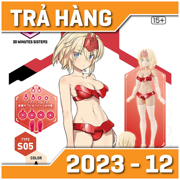 Trả hàng PO - 30MS Option body Parts type S05 - Color A - 2023 12