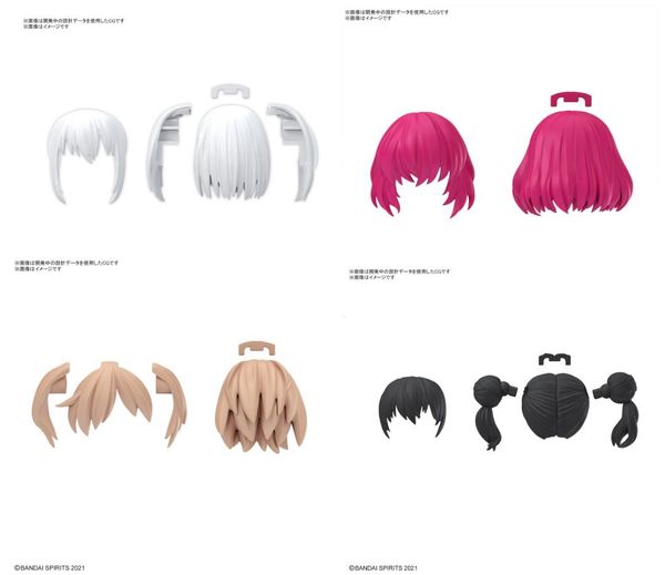Pre-order - Trả hàng 2024 tháng 08 - 30MS Option Hair style Parts Vol. 10 All 4 types - 465K