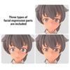 [Pre-order] - 2023 tháng 08 - Phụ Kiện 30MS Option Face Parts Facial Expression Set 6 - Color C - Giá Order: 260k