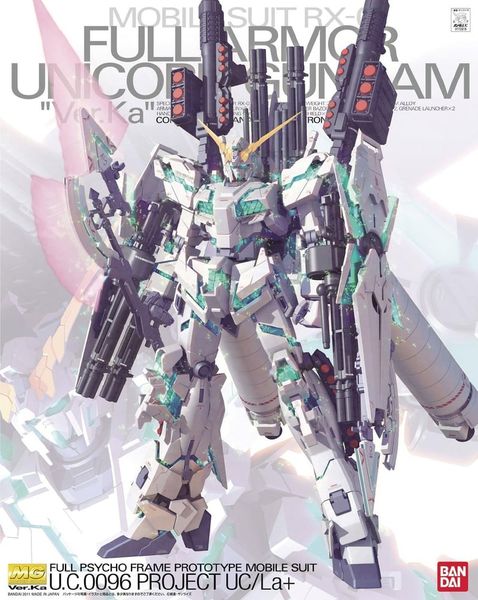 [Pre-order / Đặt trước] MG 1/100 RX-0 FULL ARMOR UNICORN GUNDAM VER Ka