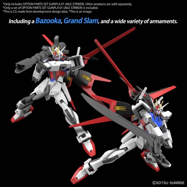 [Pre-order] - Trả hàng 2024 tháng 06 - 1/144 OPTION PARTS SET GUNPLA 01 - AILE STRIKER - Giá Order: 215k