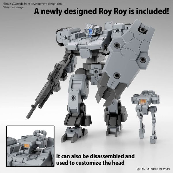 [Pre-order] - Trả hàng 2024 tháng 06 - 30MM 1/144 eEXM-9 BASKYROTTO - GRAY - Giá Order: 285k