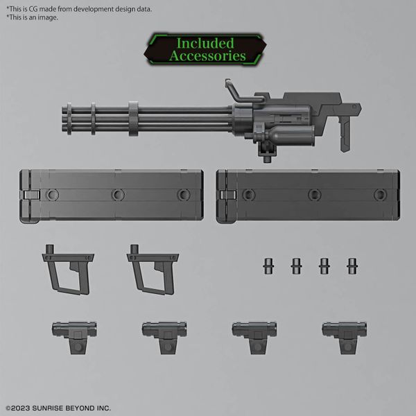 [Pre-order] - Trả hàng 2024 tháng 05 - HG 1/72 Kyoukai Senki AMAIM Warrior at the Borderline Weapon Set 8 - Giá Order: 630k