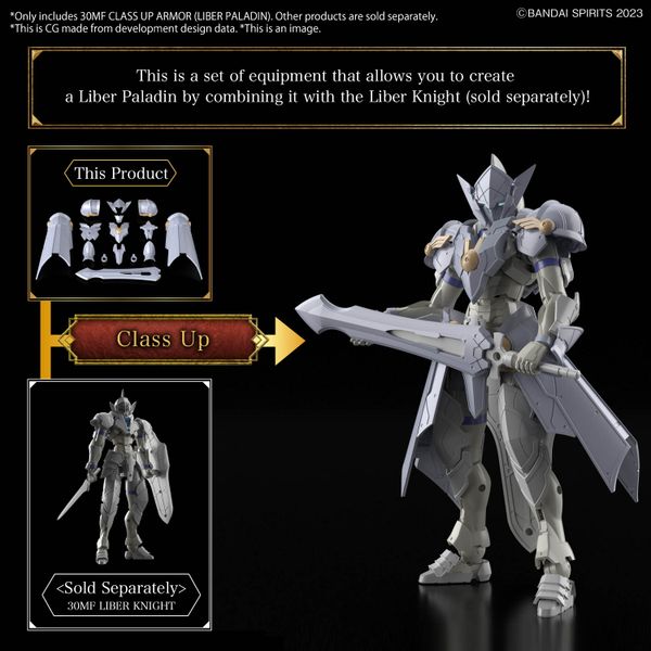 [Pre-order / Đặt trước] 30MF Class Up Armor - Liber Paladin