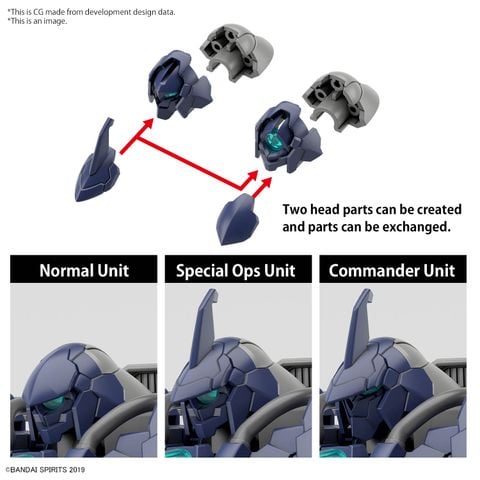 [Pre-order / Đặt trước] 30MM 1/144 bEXM-21 Verdenova - Navy