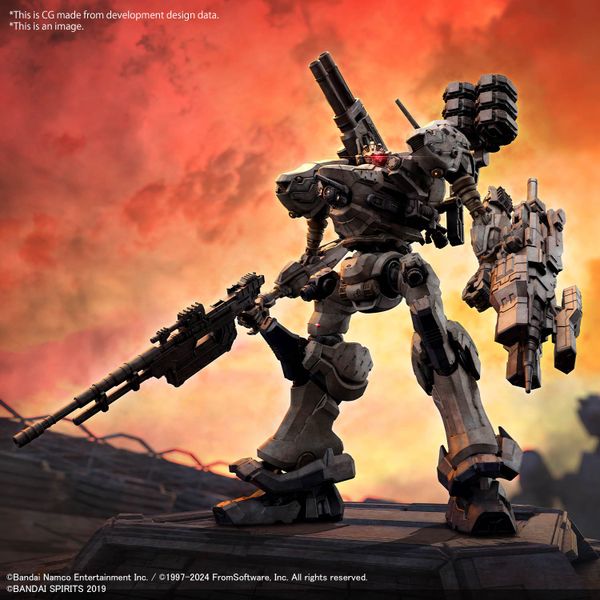 [Pre-order / Đặt trước] 30MM Armored Core VI Fires of Rubicon - RaD CC-2000 Orbiter Nightfall