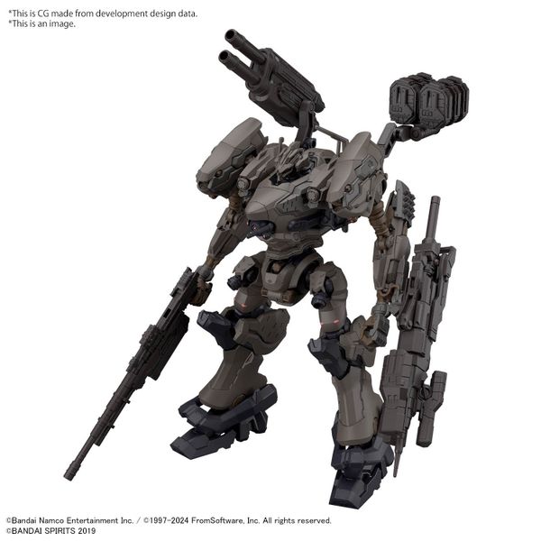 [Pre-order / Đặt trước] 30MM Armored Core VI Fires of Rubicon RaD CC-2000 Orbiter Nightfall