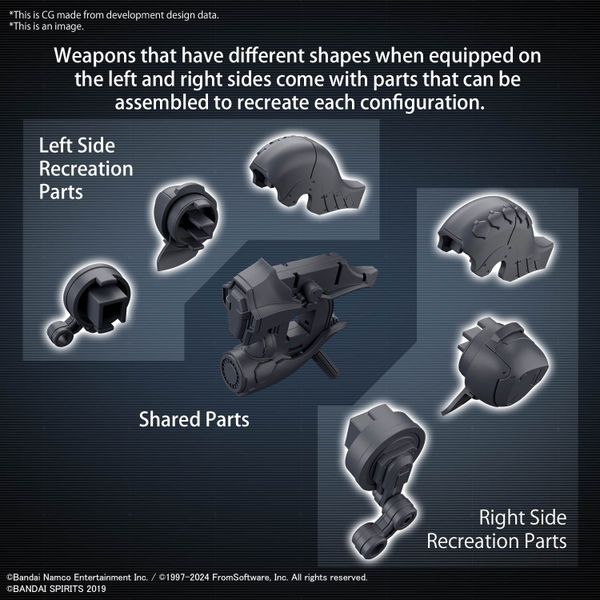 [Pre-order / Đặt trước] 30MM Armored Core VI Fires of Rubicon - Weapon Set 01