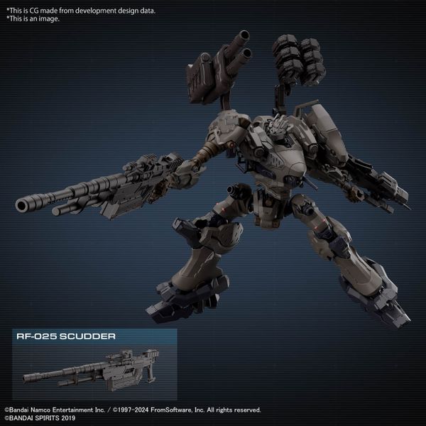 [Pre-order / Đặt trước] 30MM Armored Core VI Fires of Rubicon - RaD CC-2000 Orbiter Nightfall