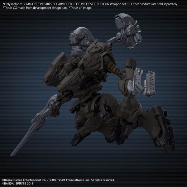 [Pre-order / Đặt trước] 30MM Armored Core VI Fires of Rubicon - Weapon Set 01