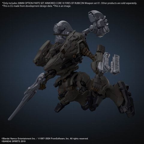 [Pre-order / Đặt trước] 30MM Armored Core VI Fires of Rubicon Weapon Set 01