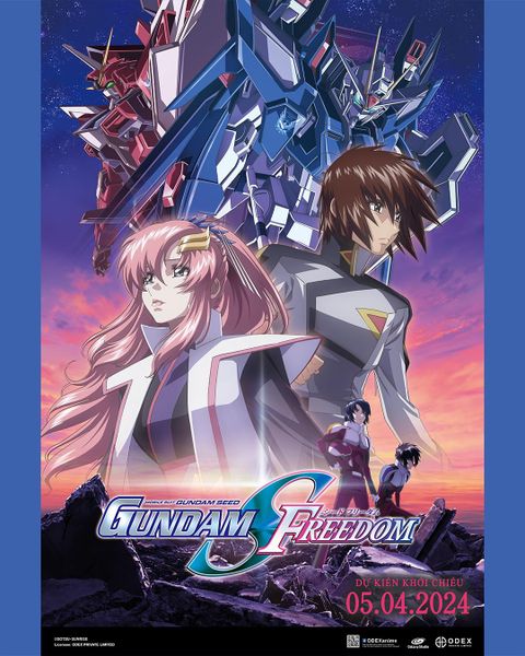 Vé xem phim - Gundam SEED Freedom  - 19h30 05/04/2024