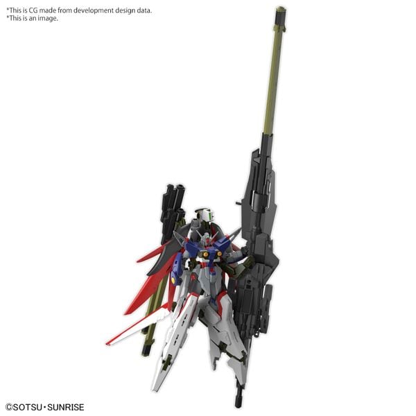 HGCE 1/144 Destiny Gundam Spec 2 & Zeus Sillouette
