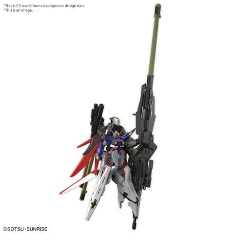 HGCE 1/144 Destiny Gundam Spec 2 & Zeus Sillouette