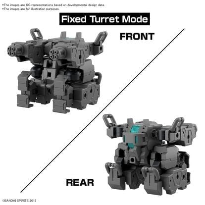 30MM 1/144 Extended Armament Vehicle - SMART TRANSFORMABLE MACHINE Ver