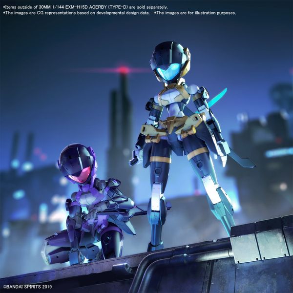 [Pre-order / Đặt trước] 30MM 1/144 EXM-H15E ACERBY - TYPE E