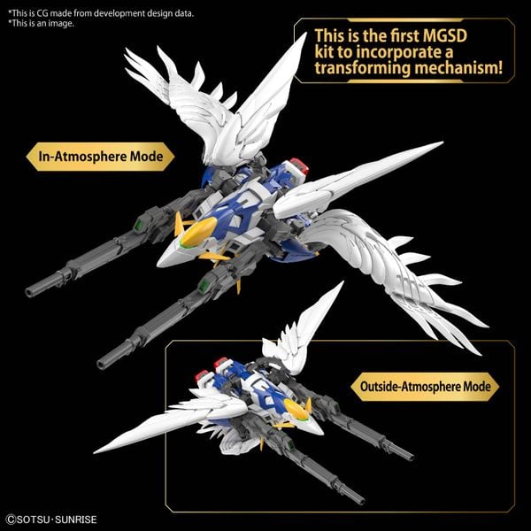 [Pre-order / Đặt trước] MGSD Wing Gundam Zero EW