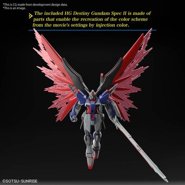 [Pre-order / Đặt trước] HGCE 1/144 Destiny Gundam Spec 2 + Zeus Silhouette