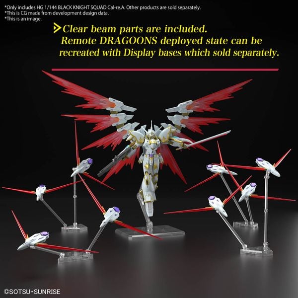 HGCE 1/144 Black Knight Squad Cal-re.A / Calrea